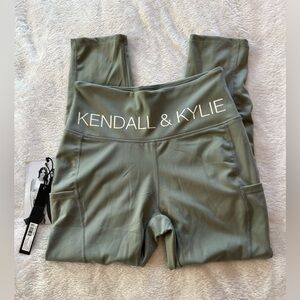 Green Kendall & Kylie Leggings